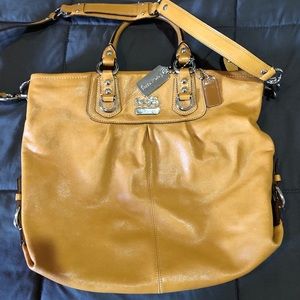 Coach Madison Leather 2–way Julianne Shoulder Tote
